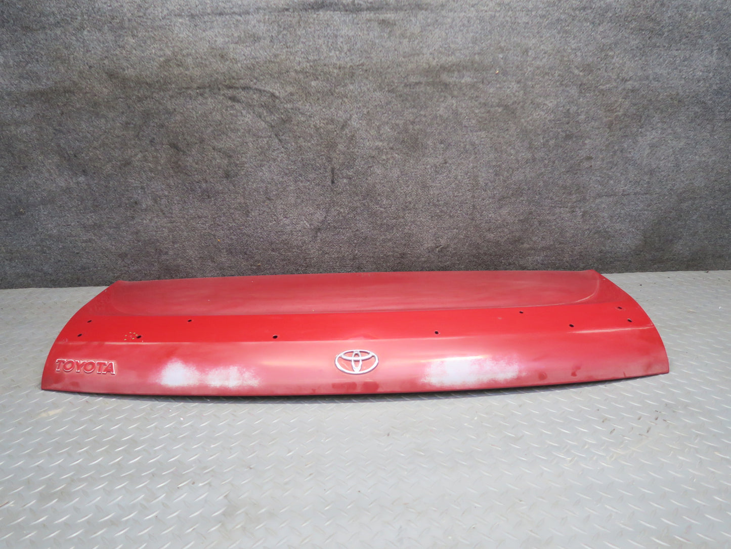 91-93 Toyota SW21L MR2 Rear Trunk Deck Lid Shell Cover Panel Rally RED OEM