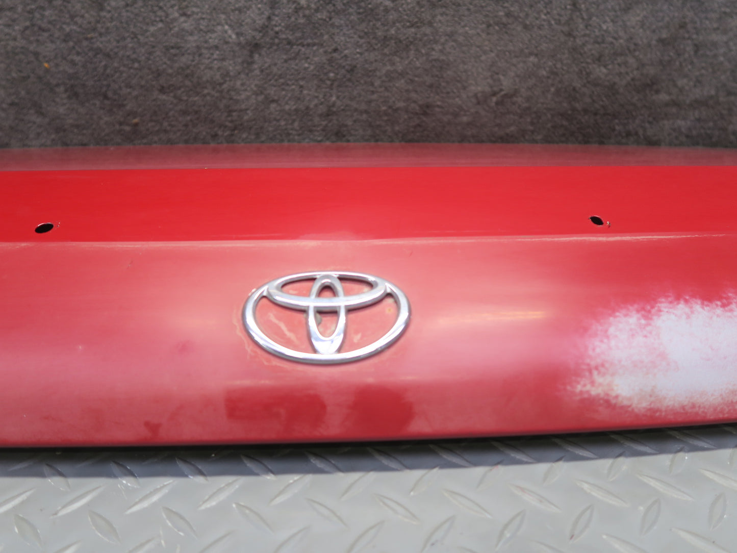 91-93 Toyota SW21L MR2 Rear Trunk Deck Lid Shell Cover Panel Rally RED OEM