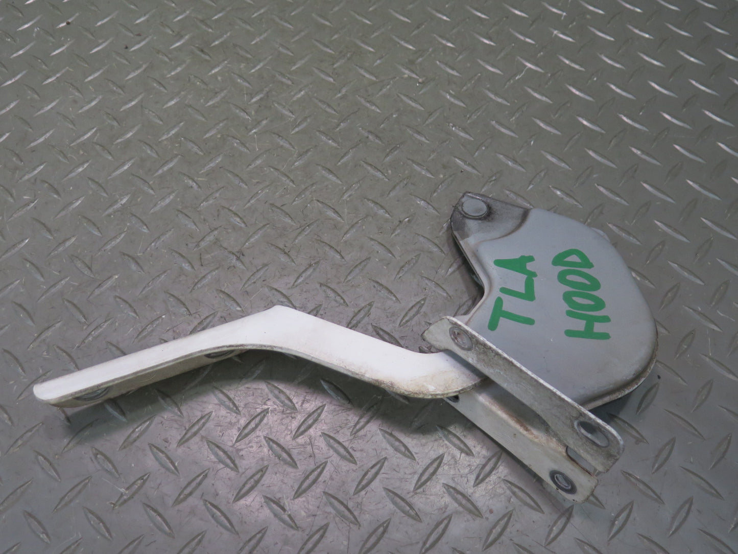 1991-1997 Toyota Land Cruiser FJ80 Front Left Right Hood Hinge White Set of 2