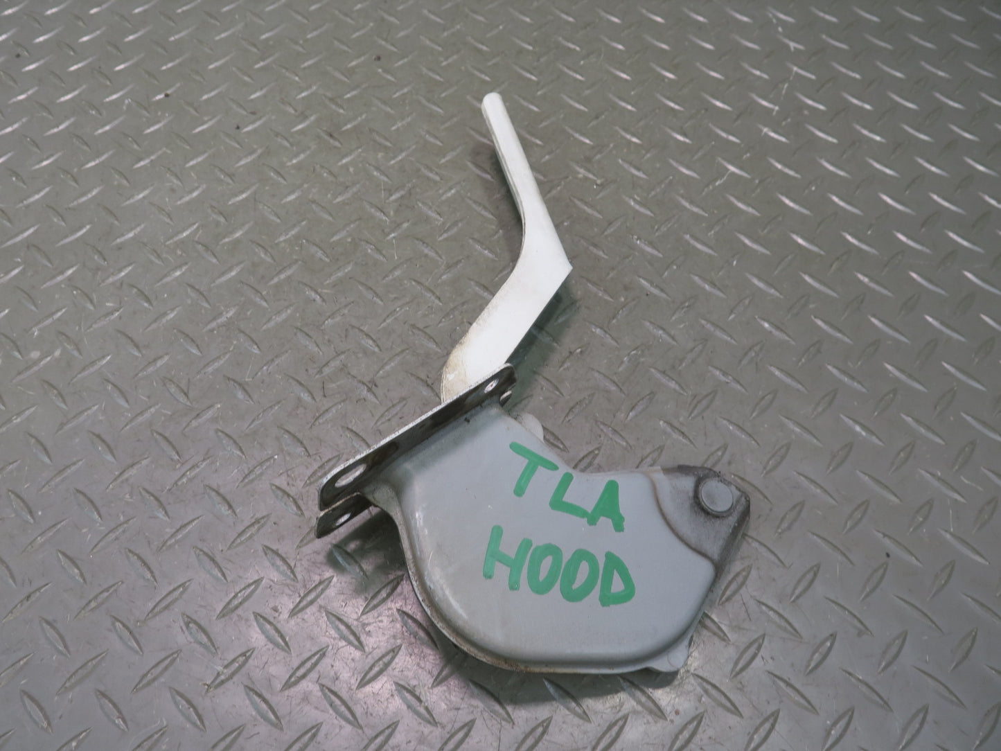 1991-1997 Toyota Land Cruiser FJ80 Front Left Right Hood Hinge White Set of 2