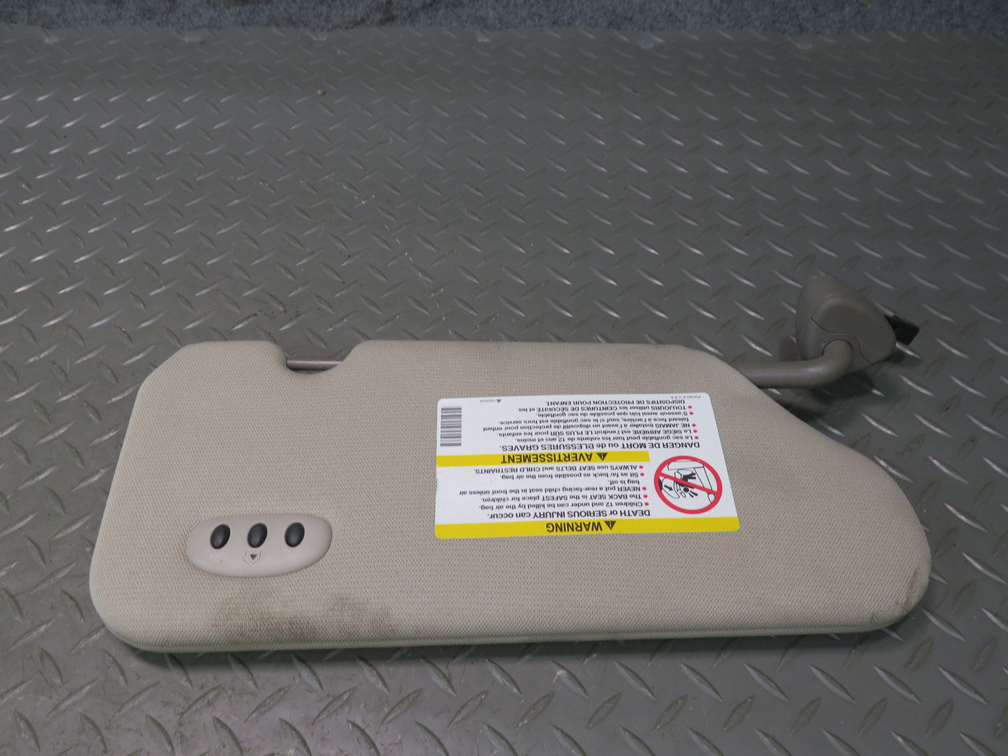 2004-2009 Cadillac XLR Front Left & Right Sun Visor Set of 2