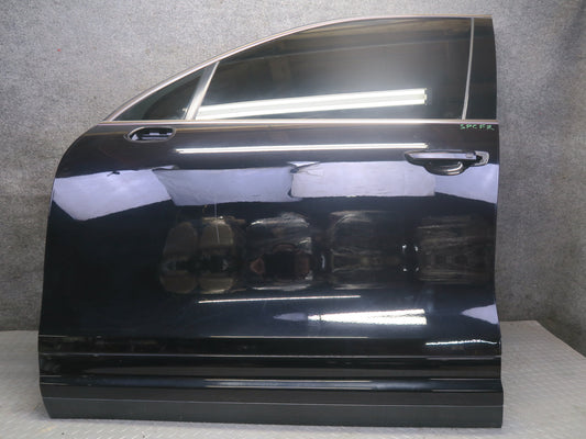 2011-2018 Porsche Cayenne 958 Front Left Door Black Shell Panel w Glass