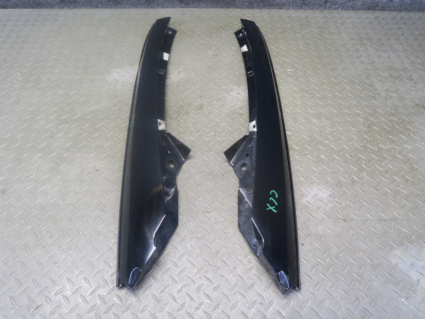 2004-2009 Cadillac XLR Front Left & Right Windshield A Pillar Cover Molding Set