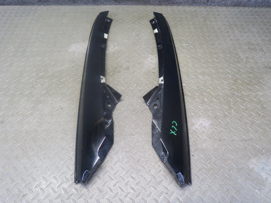 2004-2009 Cadillac XLR Front Left & Right Windshield A Pillar Cover Molding Set