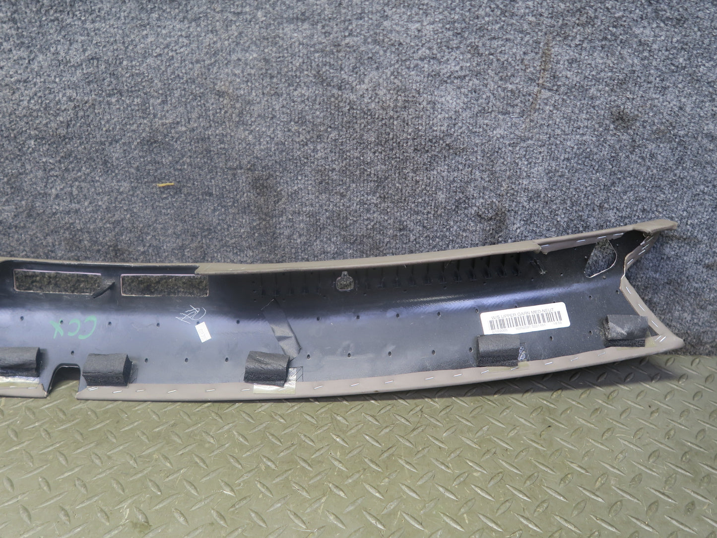 2004-2005 Cadillac XLR Front Upper Headliner Trim Cover Panel Shale Set