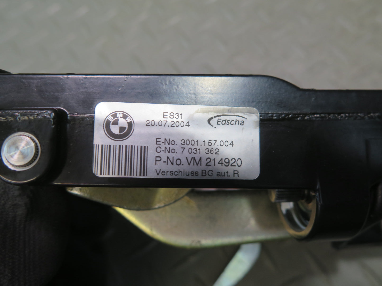 01-06 BMW E46 330ci Convertible T Front Righ Soft TOP Roof Lock Latch OEM