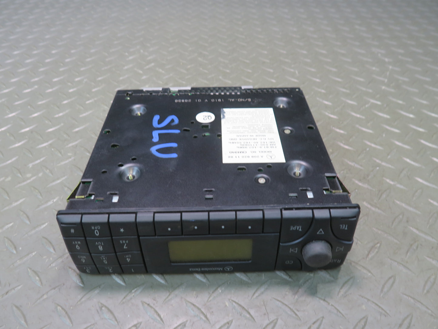 2000 Mercedes R129 Sl-class Car Stereo Radio Player 2088201186 OEM