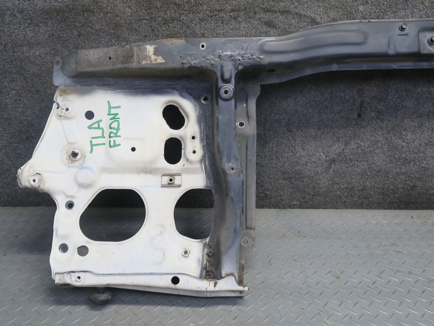 1991-1994 Toyota Land Cruiser FJ80 Front Engine Radiator Core Support Frame