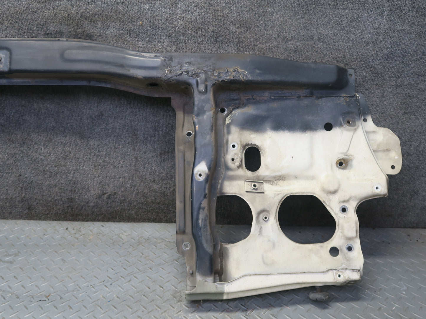 1991-1994 Toyota Land Cruiser FJ80 Front Engine Radiator Core Support Frame