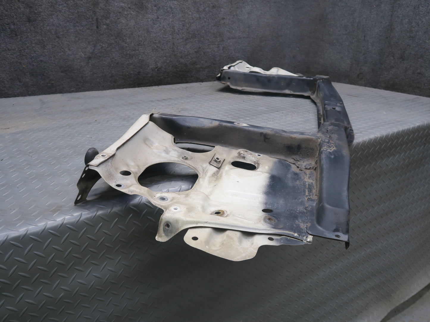 1991-1994 Toyota Land Cruiser FJ80 Front Engine Radiator Core Support Frame