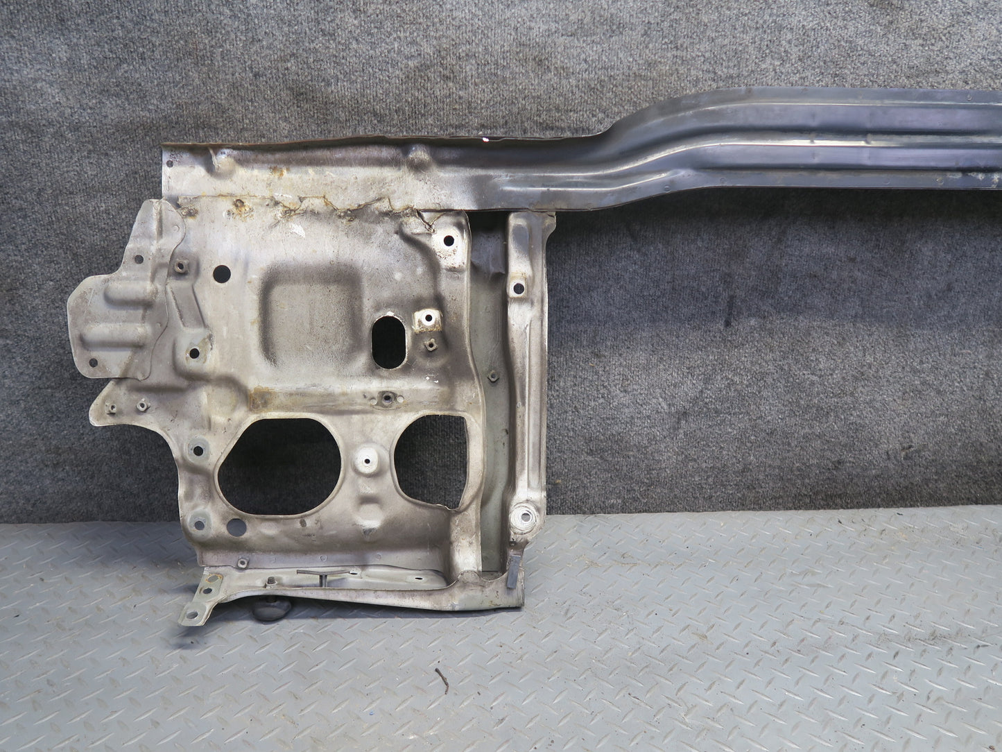 1991-1994 Toyota Land Cruiser FJ80 Front Engine Radiator Core Support Frame