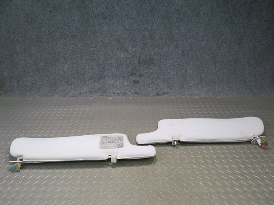 1991-1992 Toyota Land Cruiser FJ80 Front Left Right Sun Visor Shade Set Gray