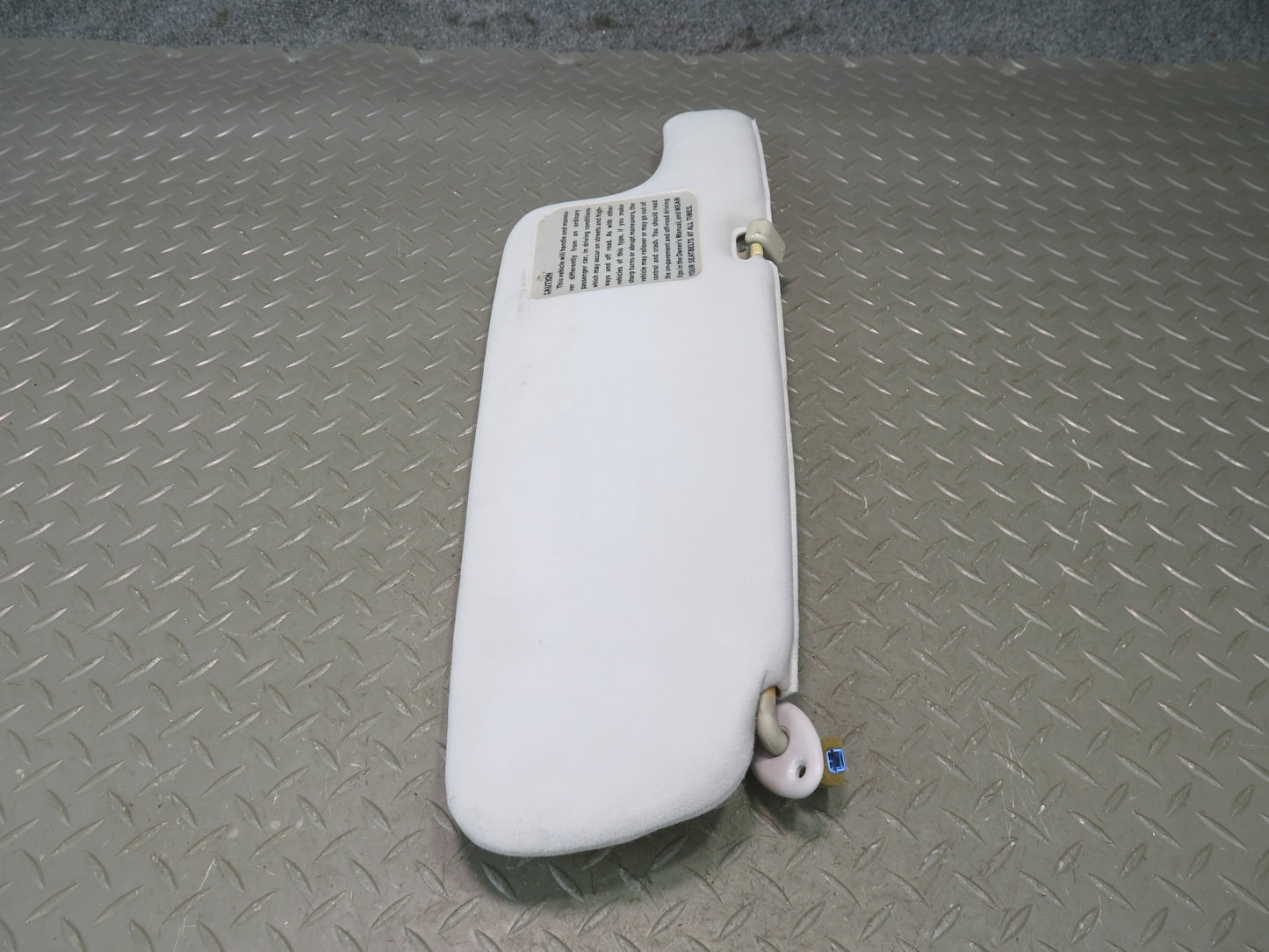 1991-1992 Toyota Land Cruiser FJ80 Front Left Right Sun Visor Shade Set Gray