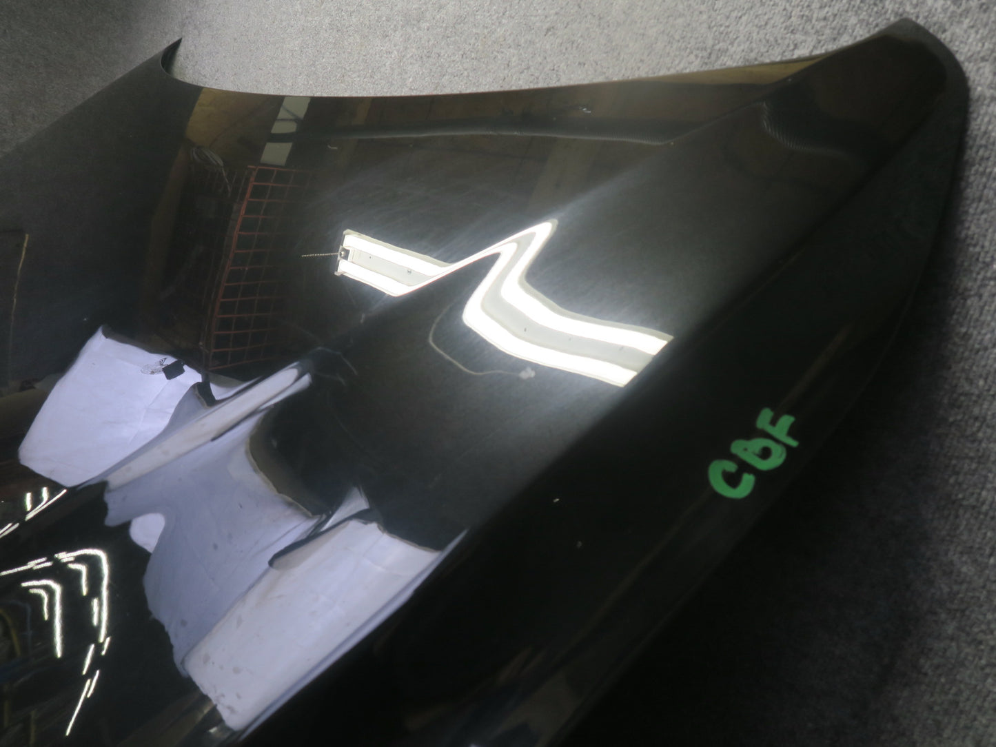 12-18 BMW F32 435i Front Hood Bonnet Shell Panel Cover Black OEM