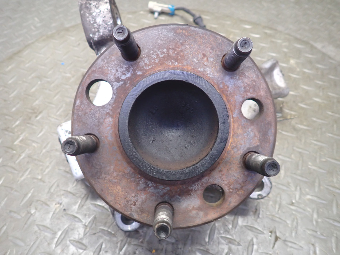 91-96 Chevrolet Corvette C4 Front Left Spindle Knuckle Wheel Hub Bearing 77K OEM