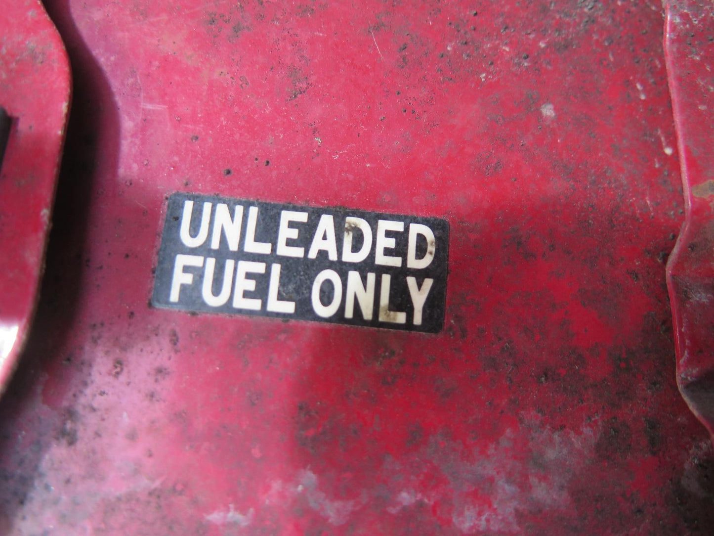 91-95 Toyota SW21L MR2 Fuel Tank Filler Door Lid Cover Rally RED OEM