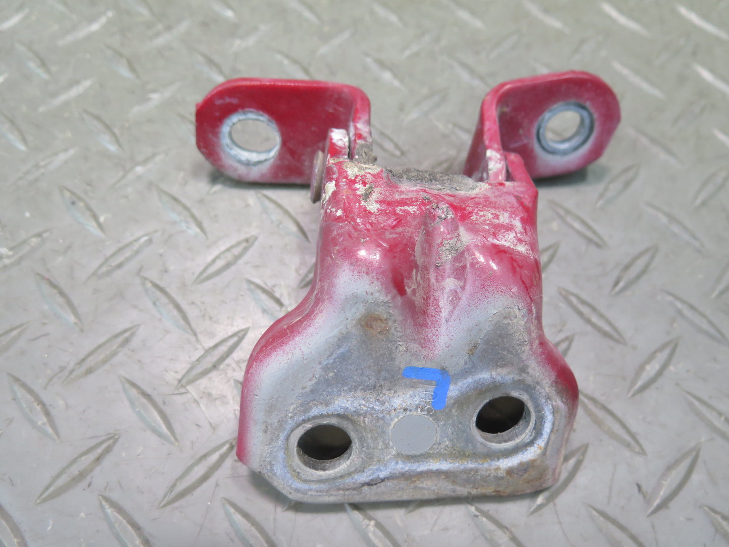 91-95 Toyota MR2 SW21L Set of 4 Left & Right Door Upper & Lower Hinge RED OEM