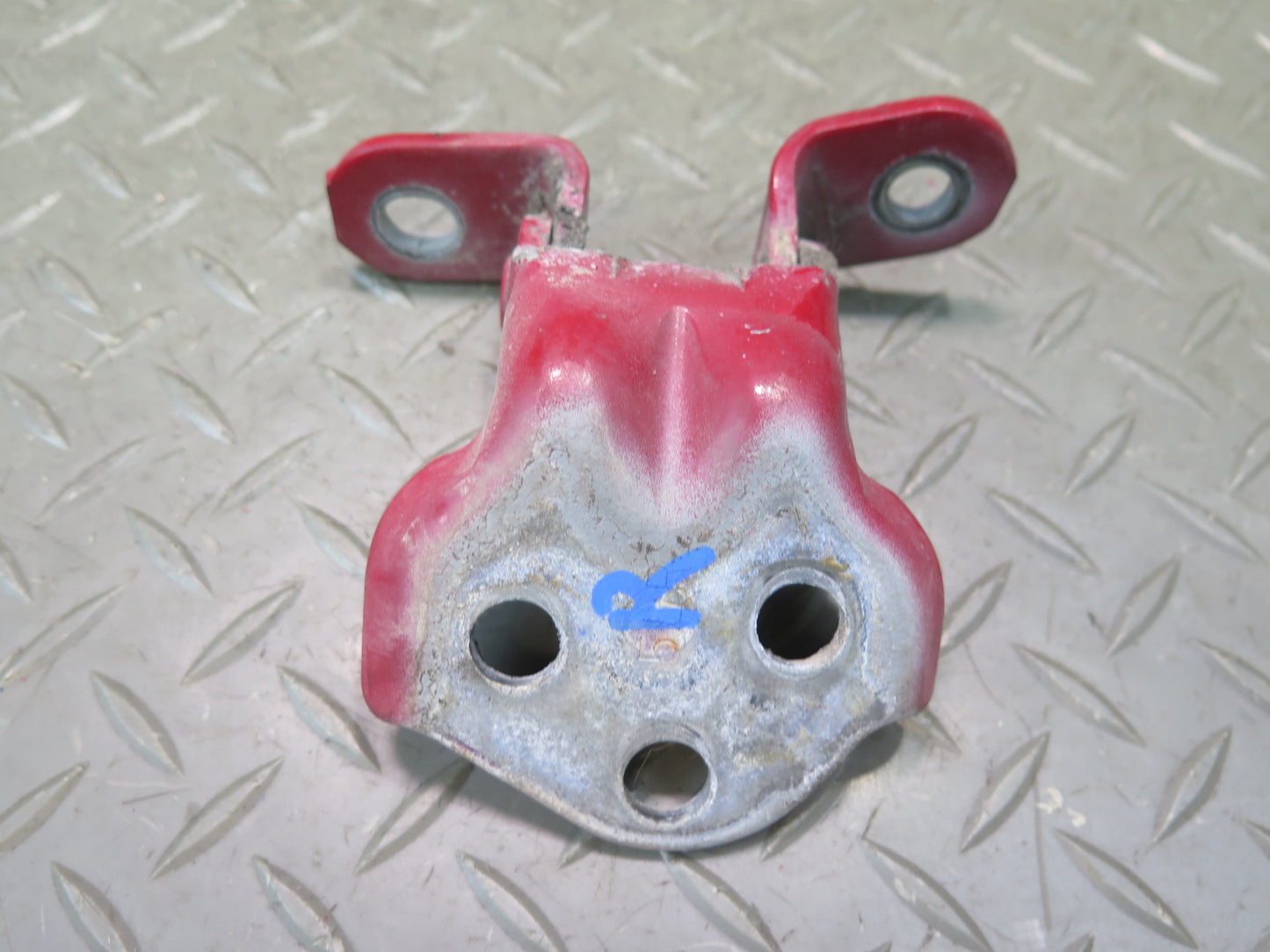 91-95 Toyota MR2 SW21L Set of 4 Left & Right Door Upper & Lower Hinge RED OEM