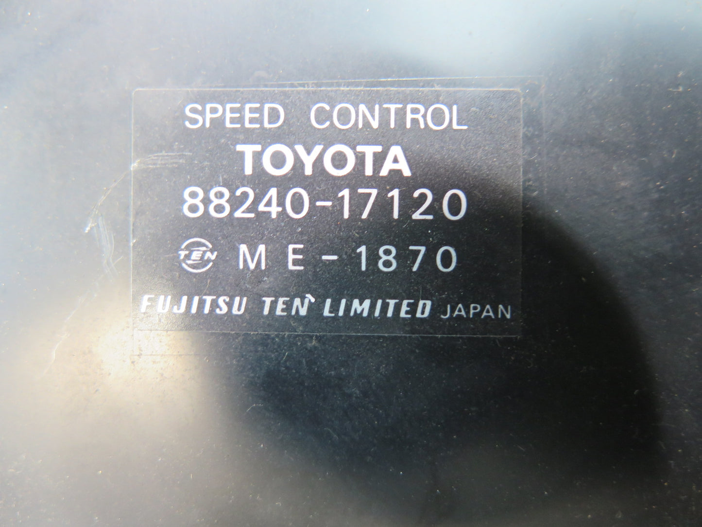 91-92 Toyota SW21L MR2 A/T Cruise Control Module 88240-17120 OEM
