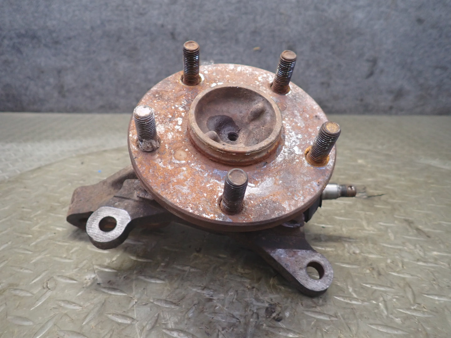 91-92 Toyota SW21L MR2 NA Non-abs Front Right Spindle Knuckle Wheel Hub 57K OEM