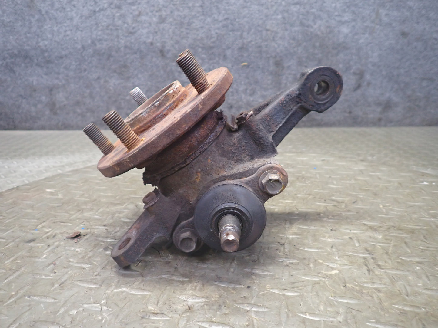 91-92 Toyota SW21L MR2 NA Non-abs Front Right Spindle Knuckle Wheel Hub 57K OEM