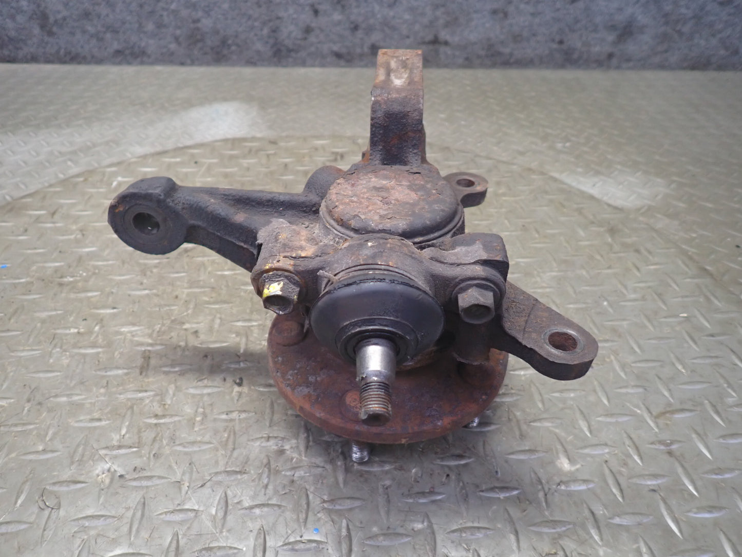 91-92 Toyota SW21L MR2 NA Non-abs Front Right Spindle Knuckle Wheel Hub 57K OEM