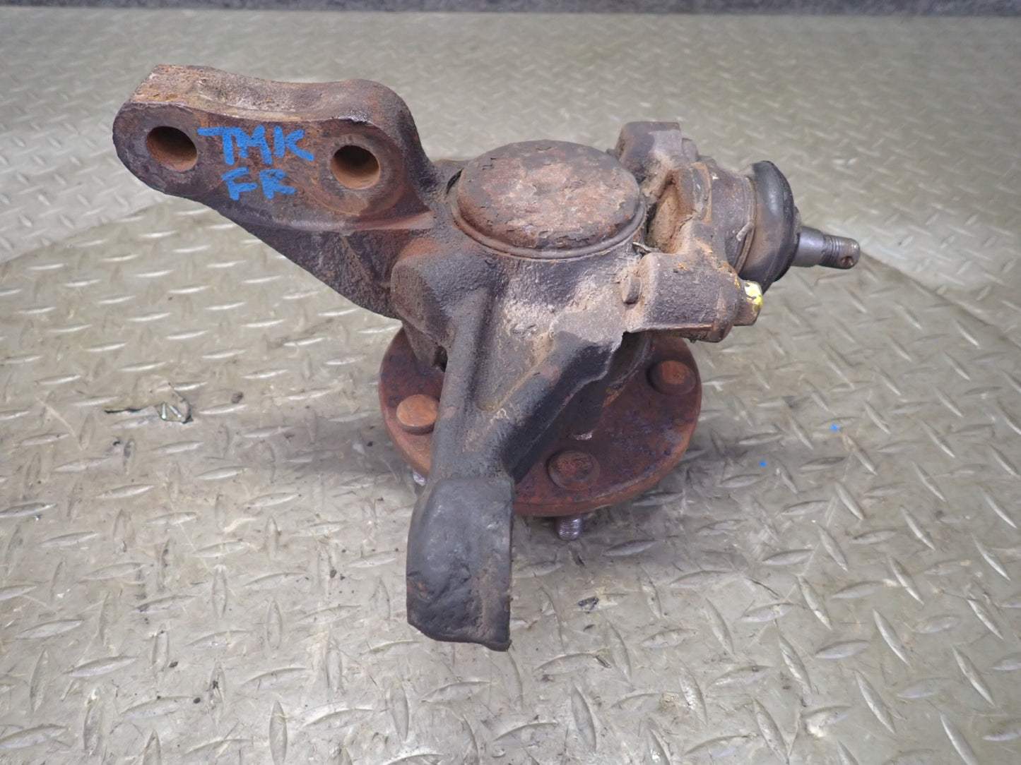 91-92 Toyota SW21L MR2 NA Non-abs Front Right Spindle Knuckle Wheel Hub 57K OEM