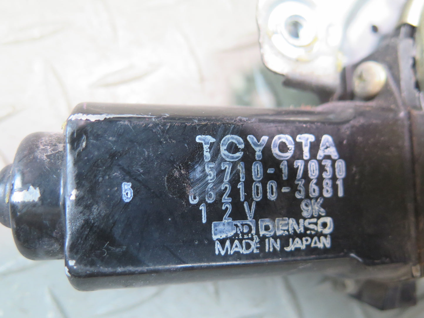 91-95 Toyota MR2 SW21L Right Passenger Door Window Regulator w Motor OEM