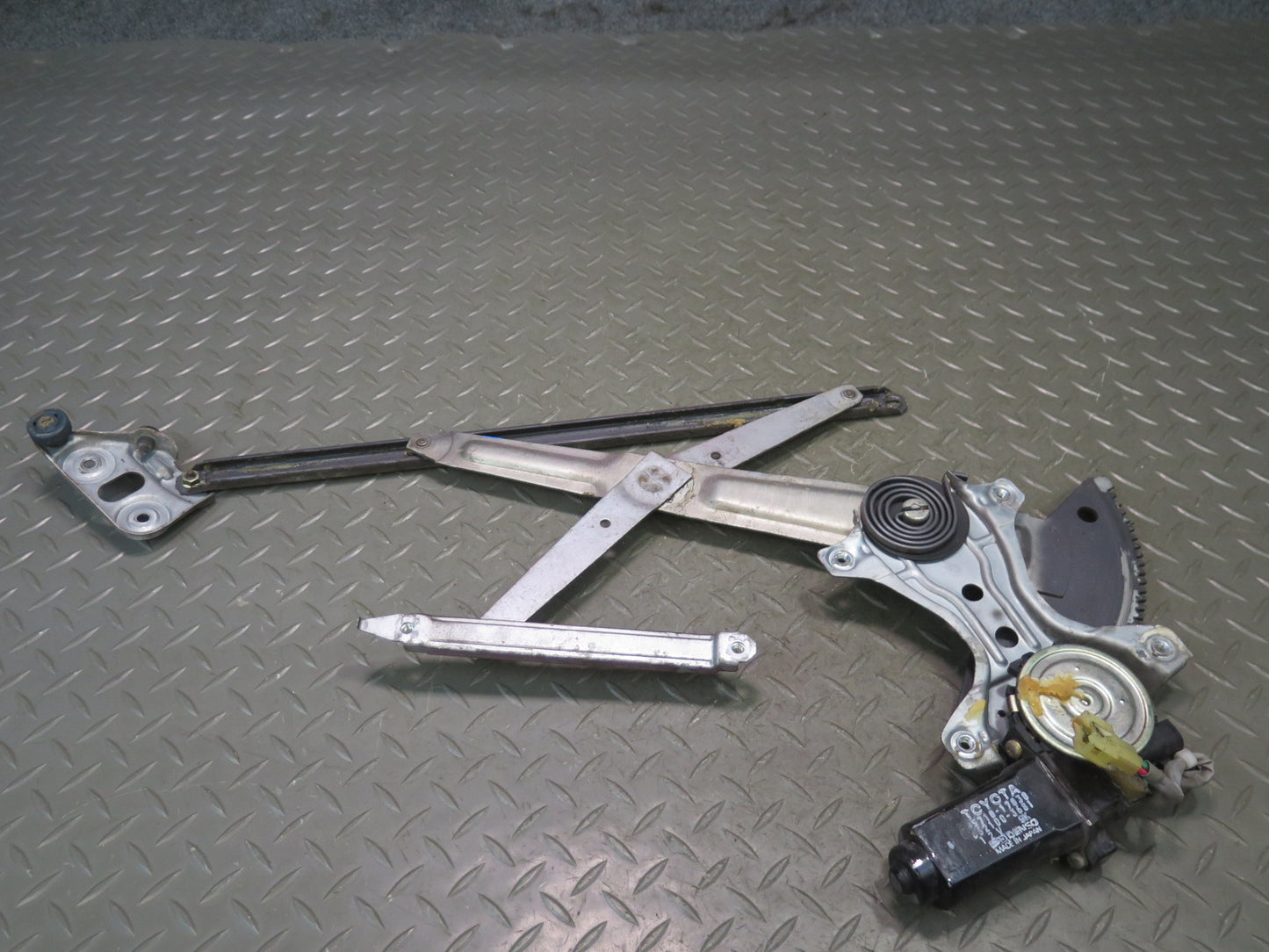 91-95 Toyota MR2 SW21L Right Passenger Door Window Regulator w Motor OEM