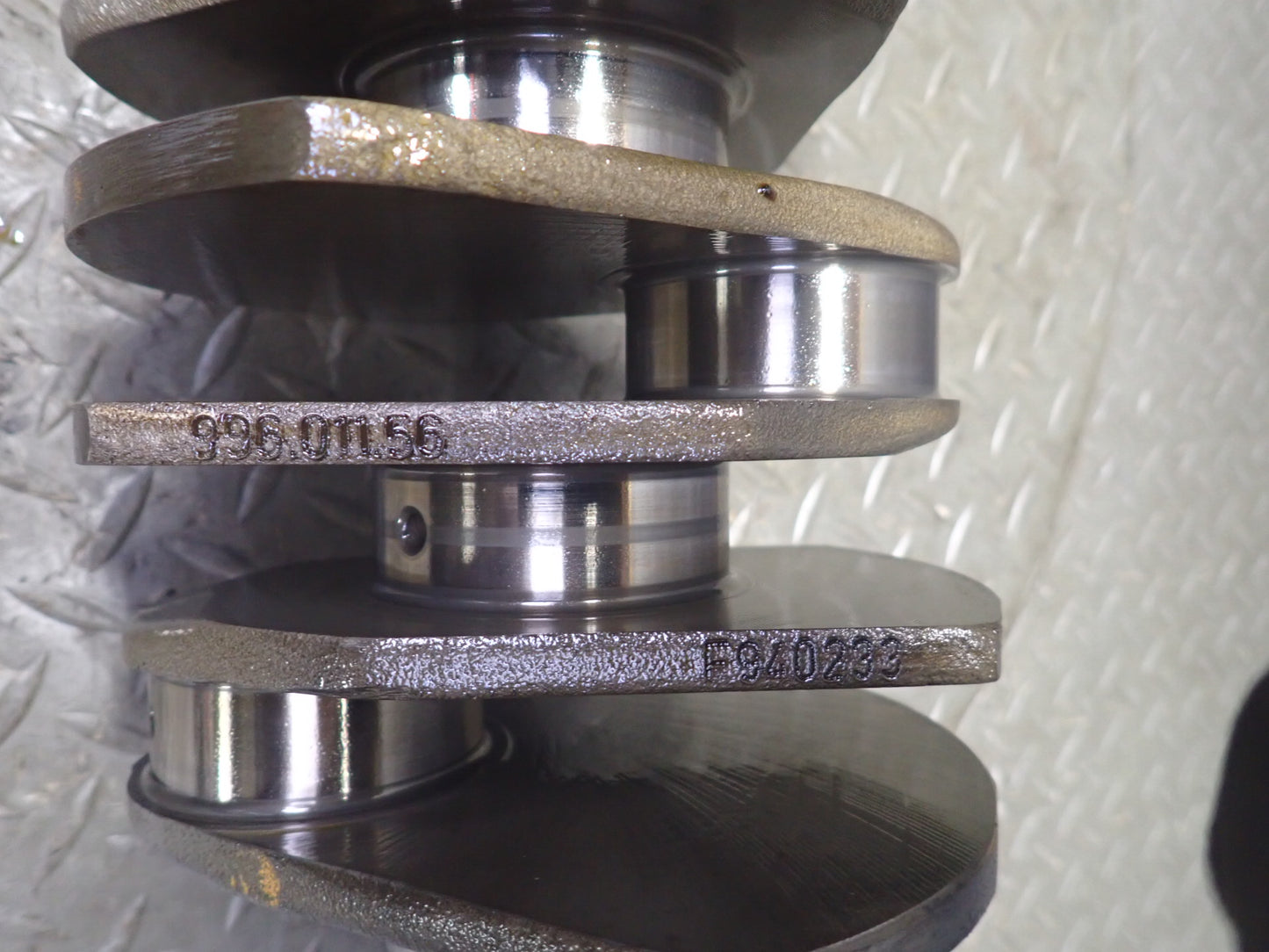 2002 Porsche Boxster S 986 3.2L M96.21 Engine Motor Crankshaft Unit