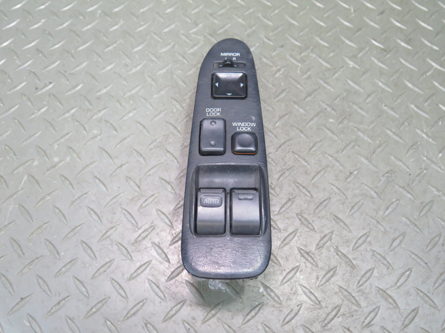 91-95 Toyota SW21L MR2 Set of 2 Left & Right Door Window Mirror Switch Black OEM