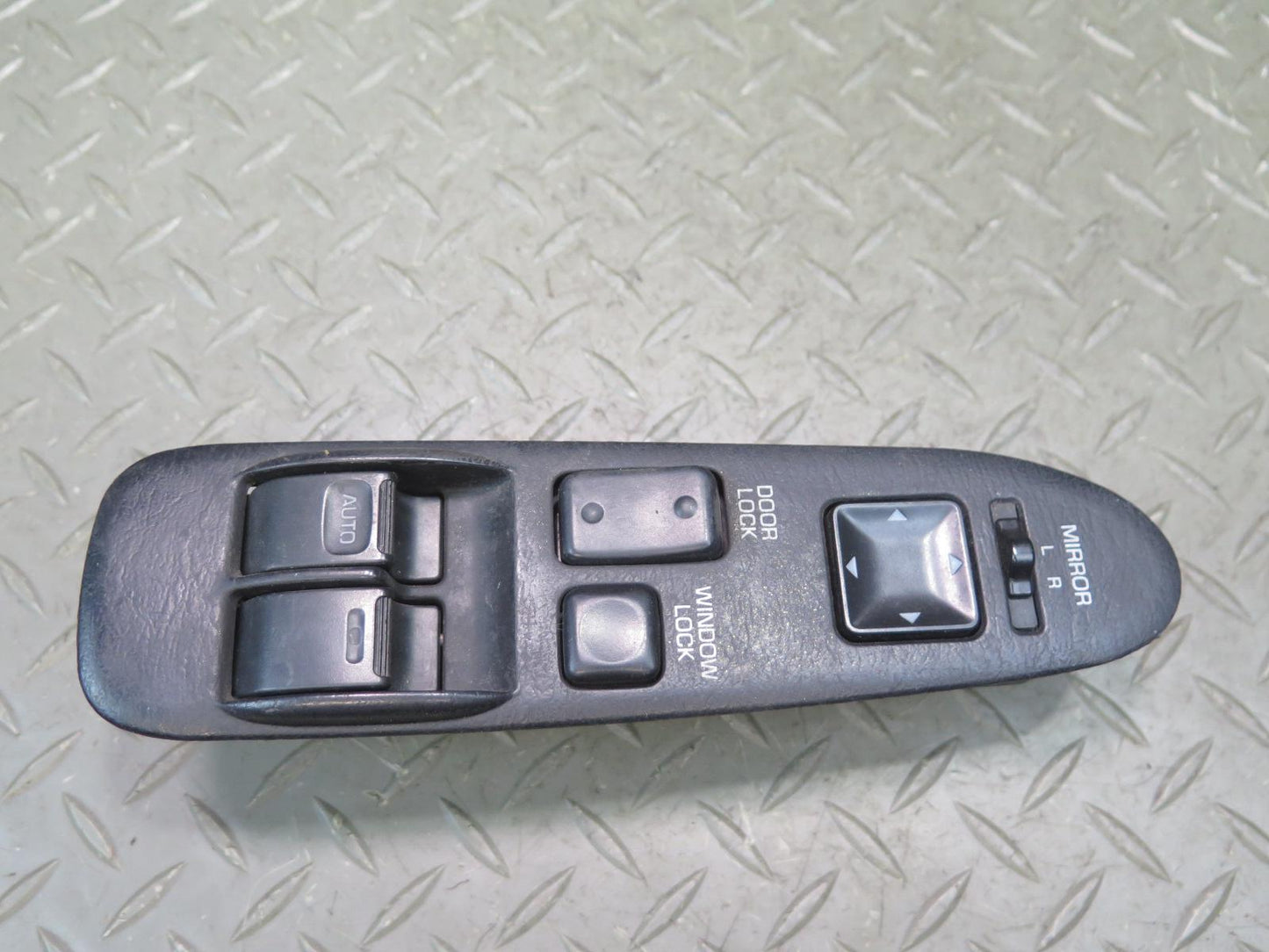 91-95 Toyota SW21L MR2 Set of 2 Left & Right Door Window Mirror Switch Black OEM