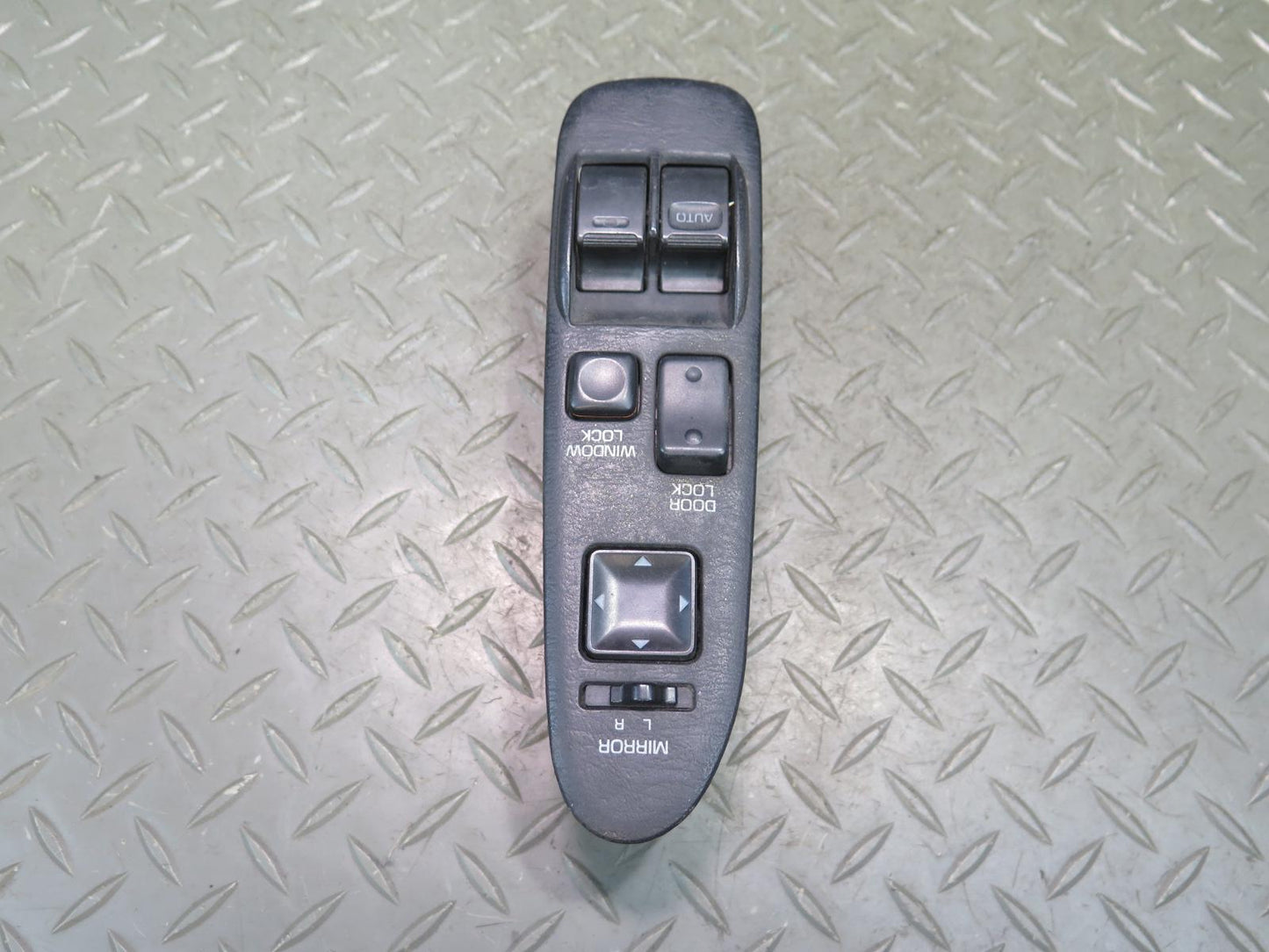 91-95 Toyota SW21L MR2 Set of 2 Left & Right Door Window Mirror Switch Black OEM