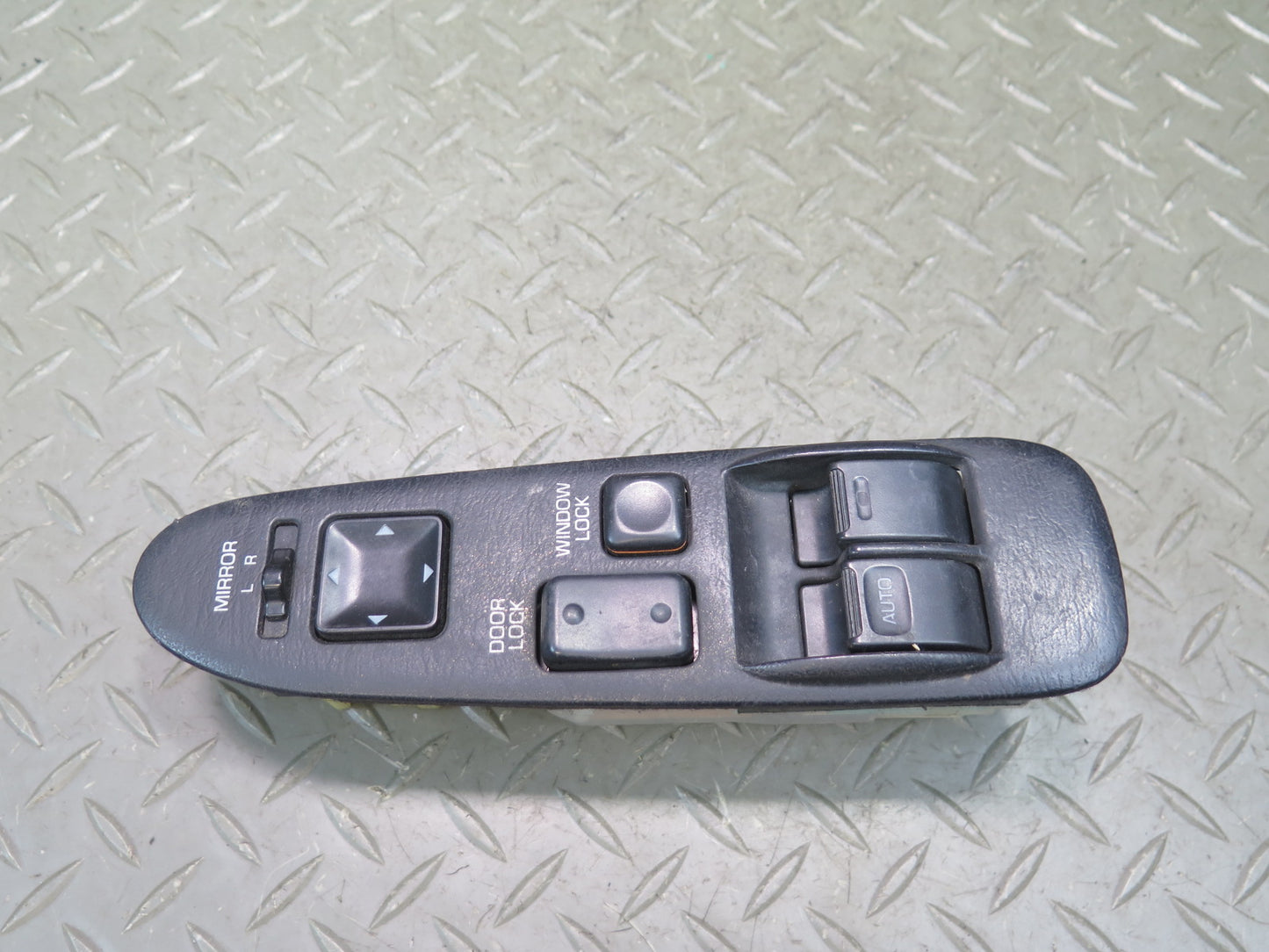 91-95 Toyota SW21L MR2 Set of 2 Left & Right Door Window Mirror Switch Black OEM
