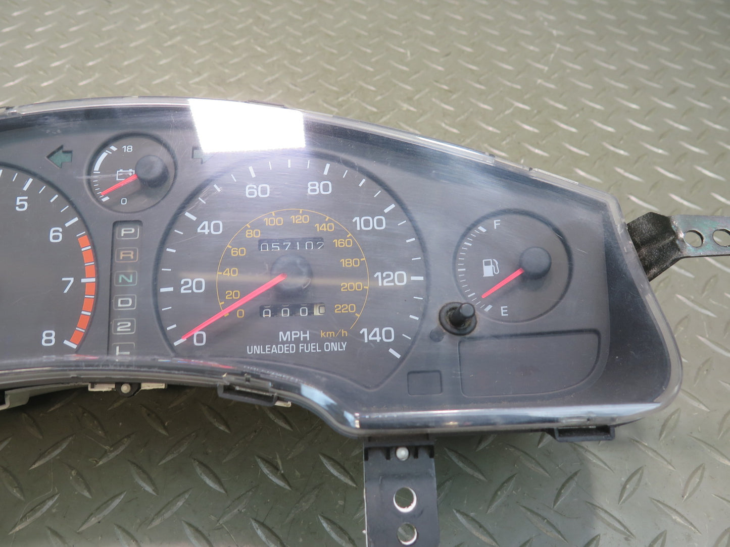 91-92 Toyota SW21L MR2 AT NON Turbo Instrument Cluster Gauge Speedometer 57K OEM