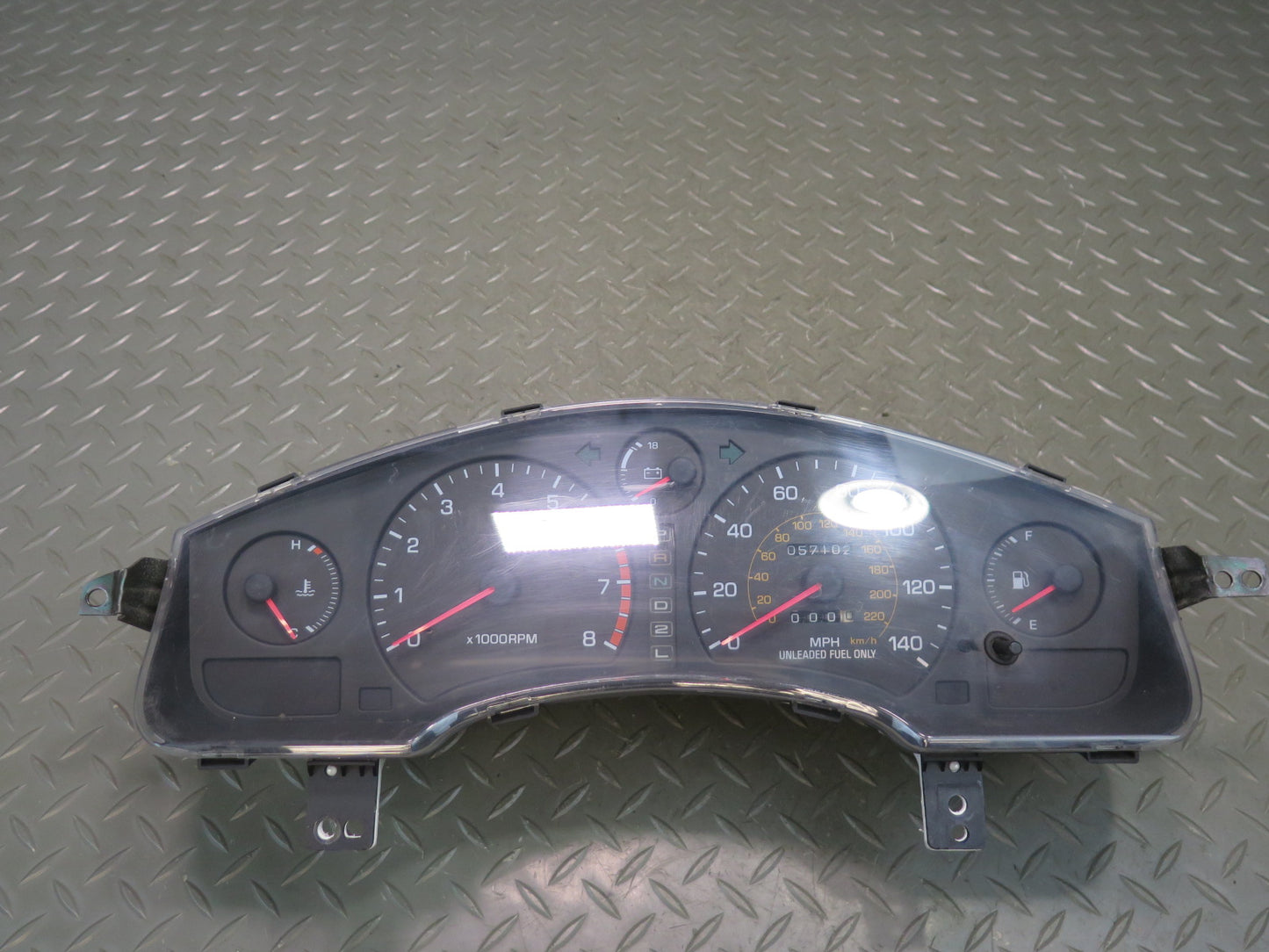 91-92 Toyota SW21L MR2 AT NON Turbo Instrument Cluster Gauge Speedometer 57K OEM