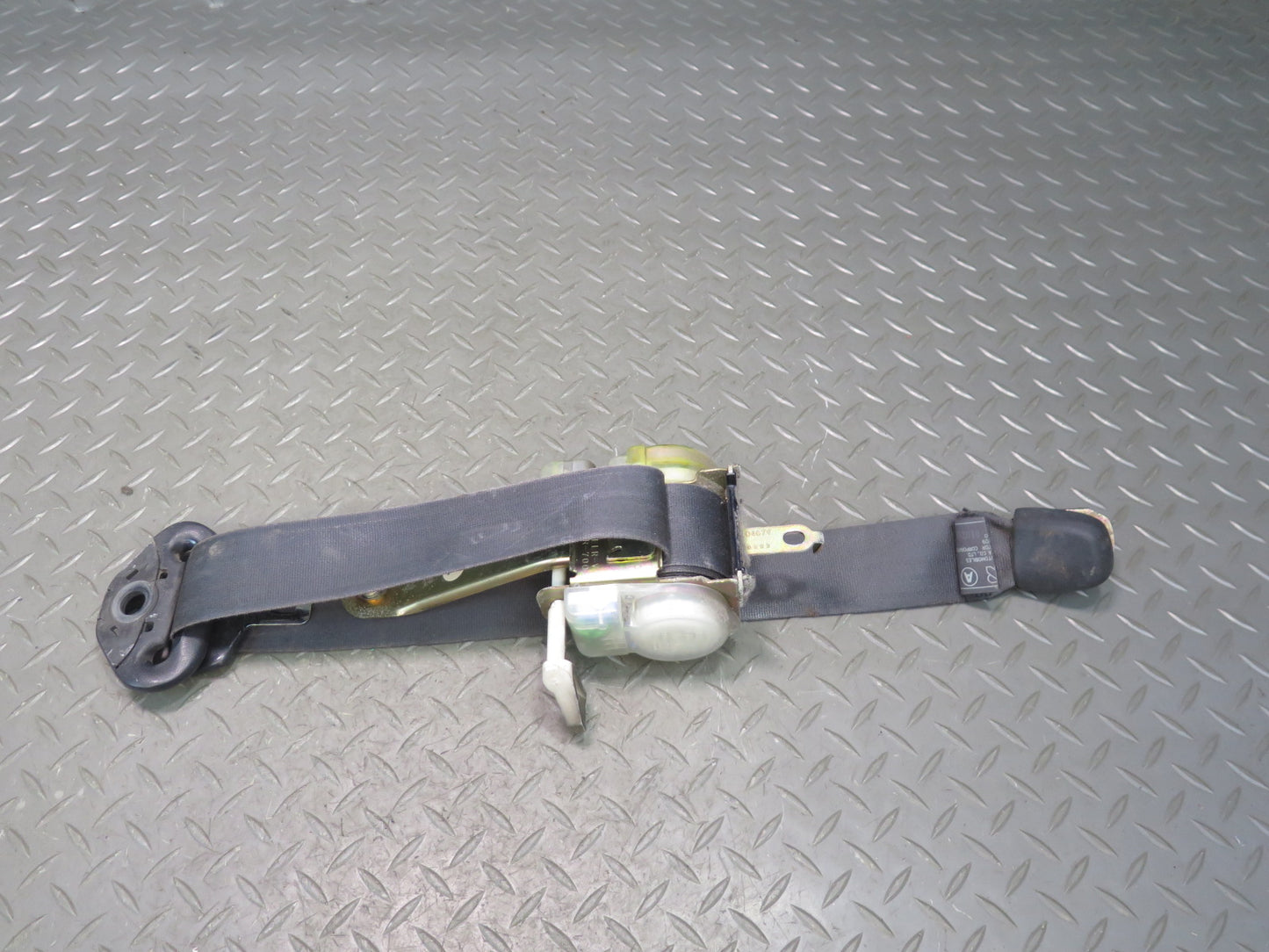 91-95 TOYOTA MR2 SW21L FRONT RIGHT & LEFT SIDE SEATBELT RETRACTOR SET W ADJUSTER OEM