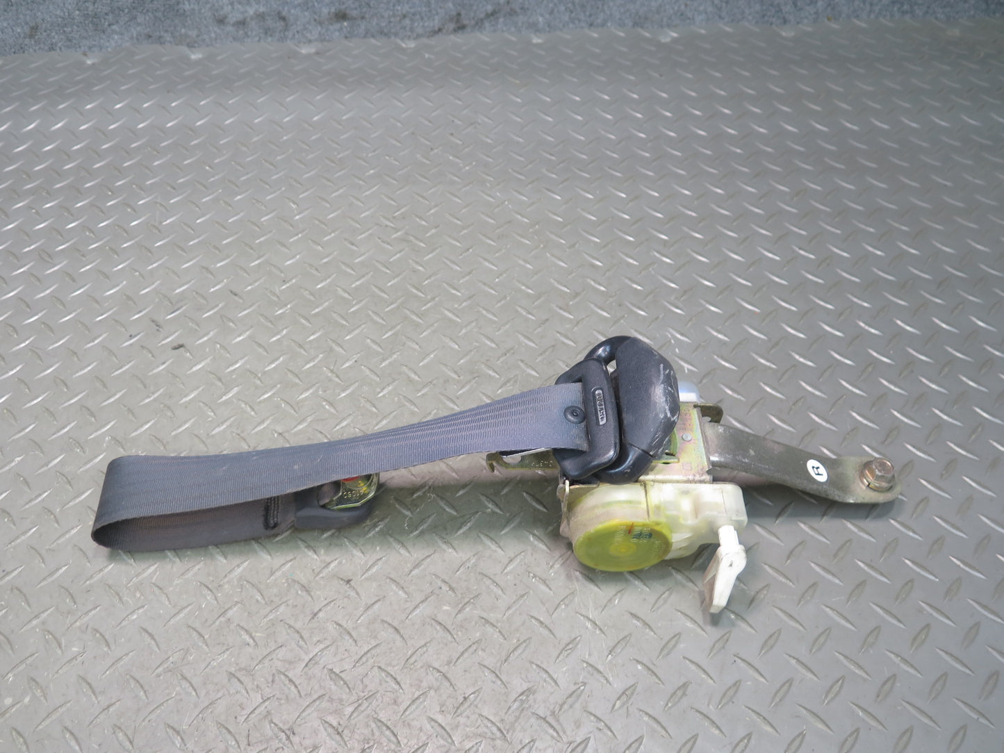 91-95 TOYOTA MR2 SW21L FRONT RIGHT & LEFT SIDE SEATBELT RETRACTOR SET W ADJUSTER OEM