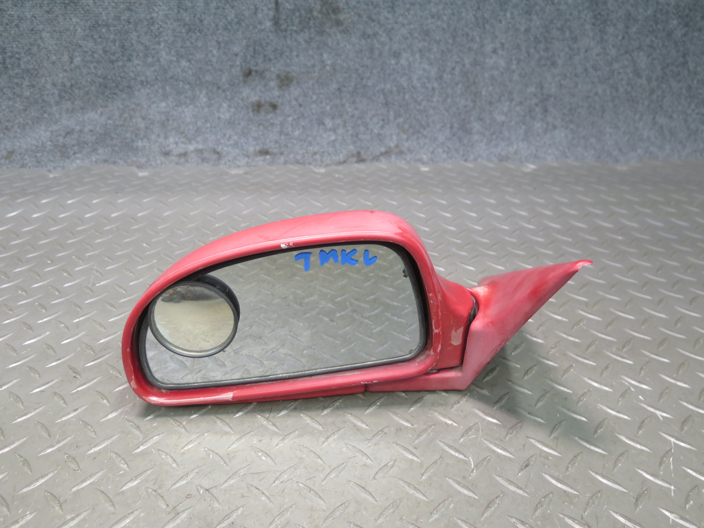 91-95 Toyota SW21L MR2 Left Driver Door Side View Power Mirror RED OEM