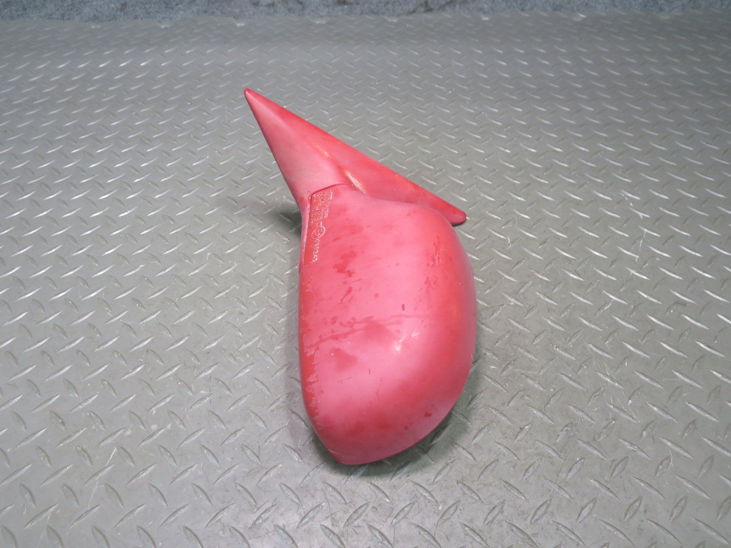 91-95 Toyota SW21L MR2 Left Driver Door Side View Power Mirror RED OEM