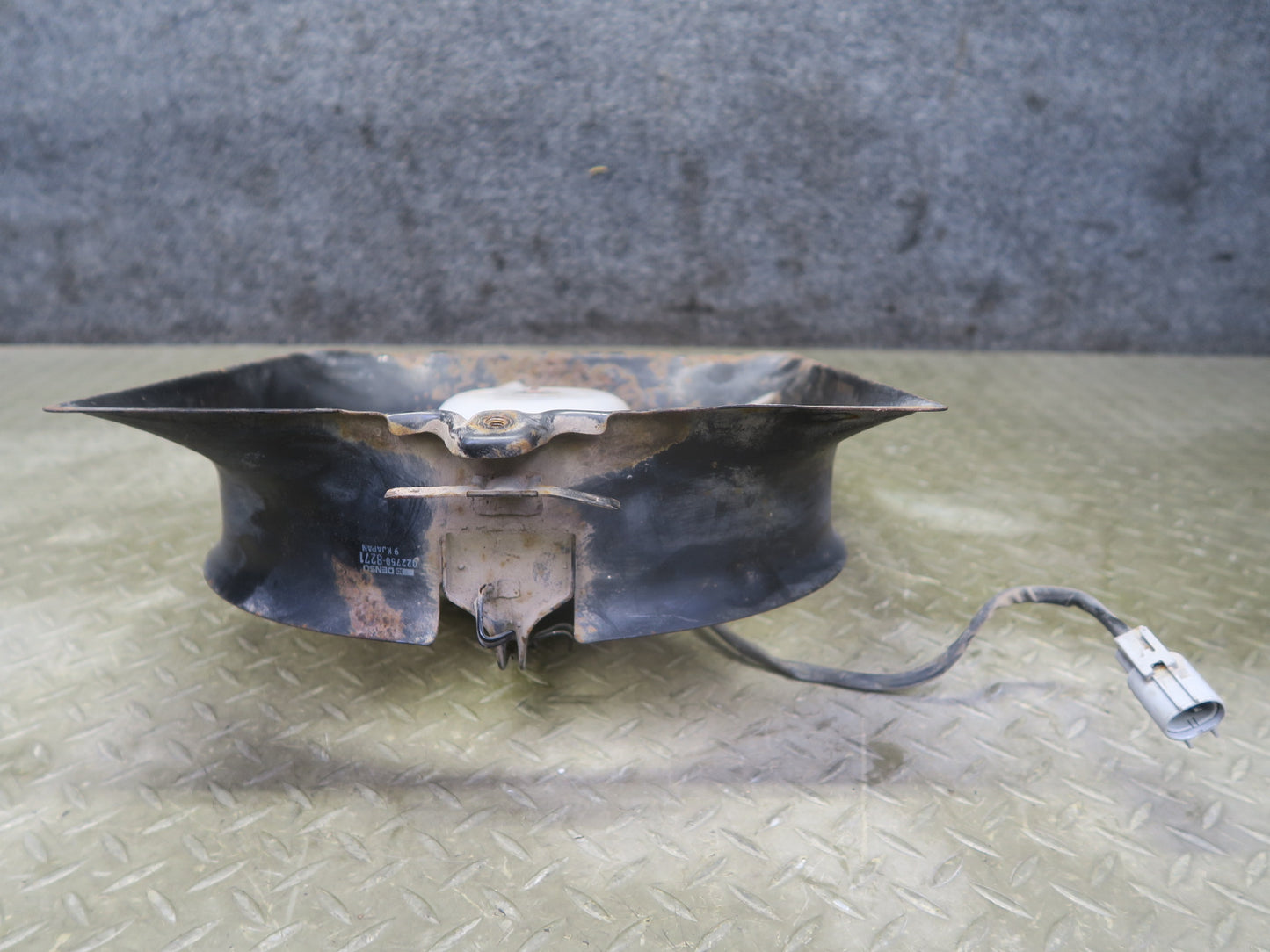 91-95 Toyota SW21L MR2 NA A/T 5SFE Engine Radiator Cooling Fan & Shroud 57K OEM