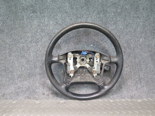 91-93 Toyota MR2 SW21L Leather Steering Black w Cruise Control OEM