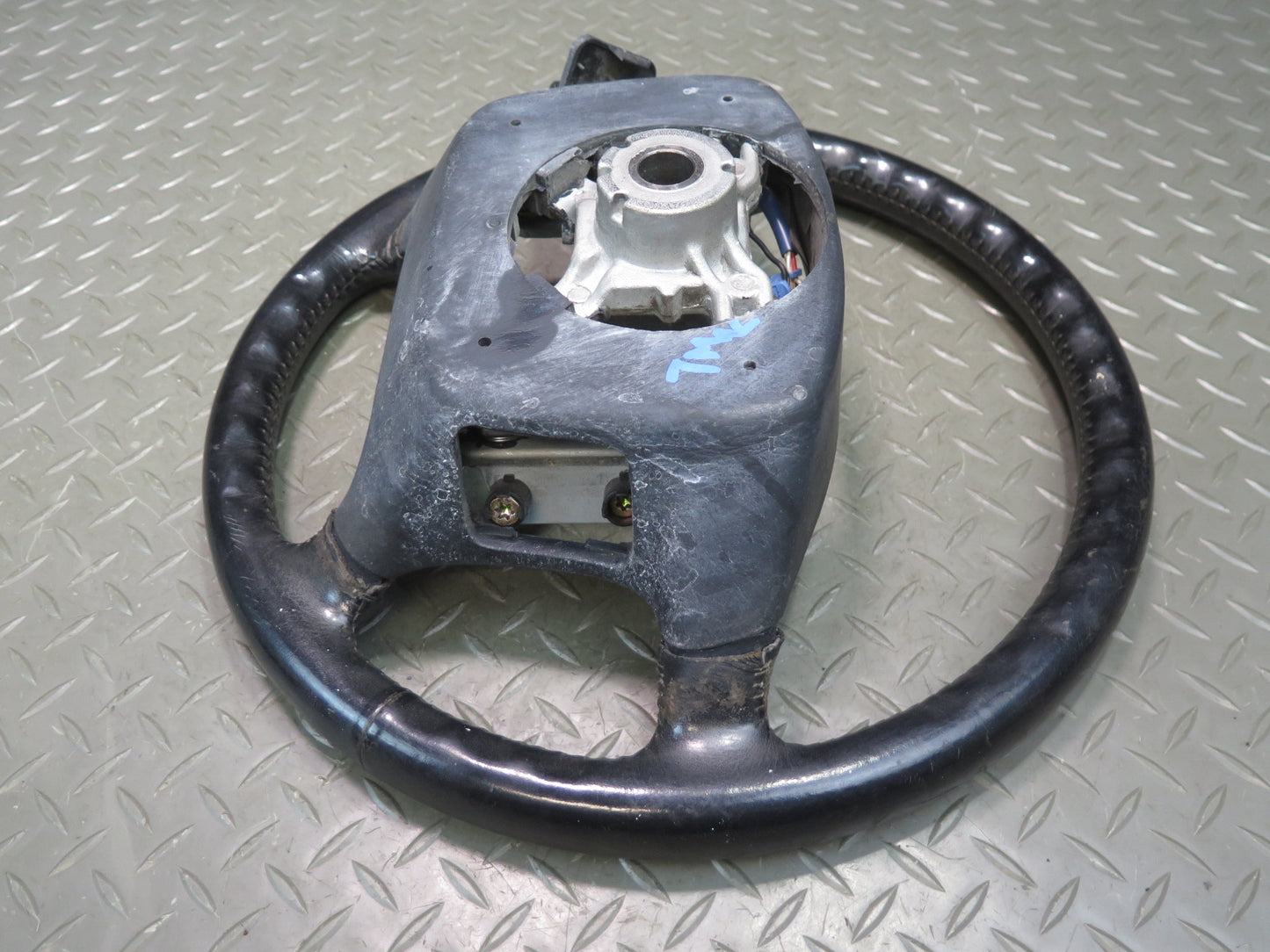 91-93 Toyota MR2 SW21L Leather Steering Black w Cruise Control OEM