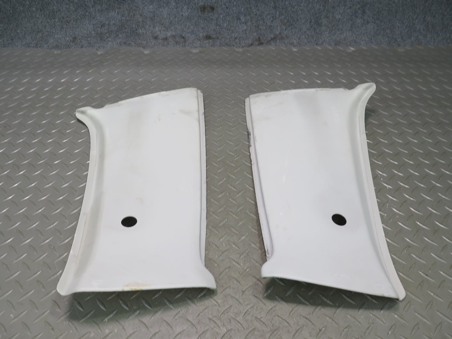 1991-1994 Toyota Land Cruiser FJ80 Left Right C Pillar Trim Panel Cover Set Gray