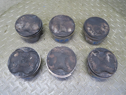 2002 Porsche Boxster S 986 3.2L M96.21 Engine Motor Piston Set of 6