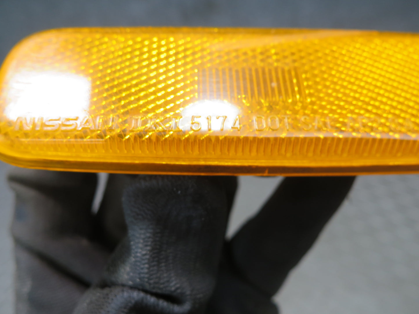 87-89 Nissan Z31 300ZX Front Right Side Marker Light Lamp OEM