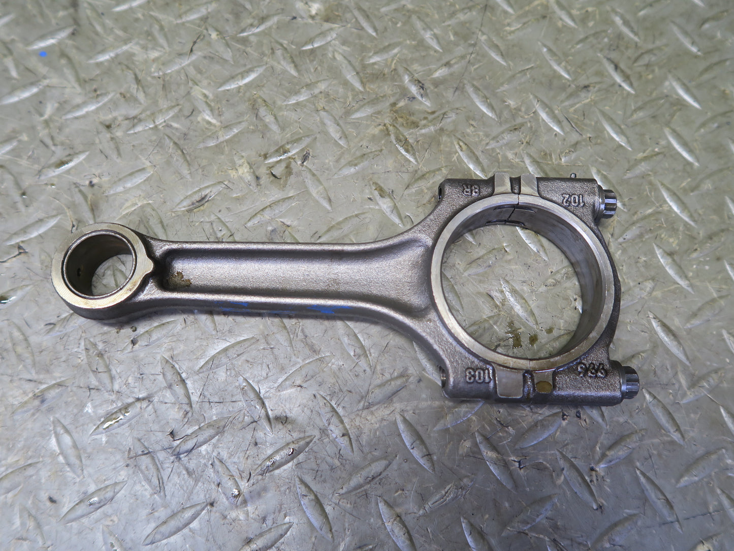 2002 Porsche Boxster S 986 3.2L M96.21 Engine Piston Connecting Rod Set of 6