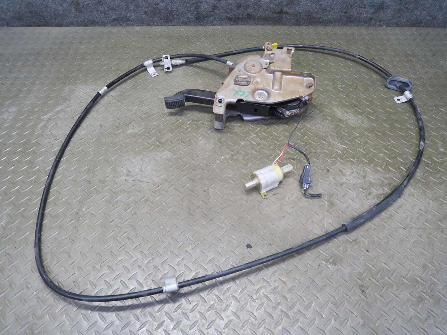 2004-2009 Cadillac XLR Parking Emergency Brake Stop Pedal W/ Cable Assembly