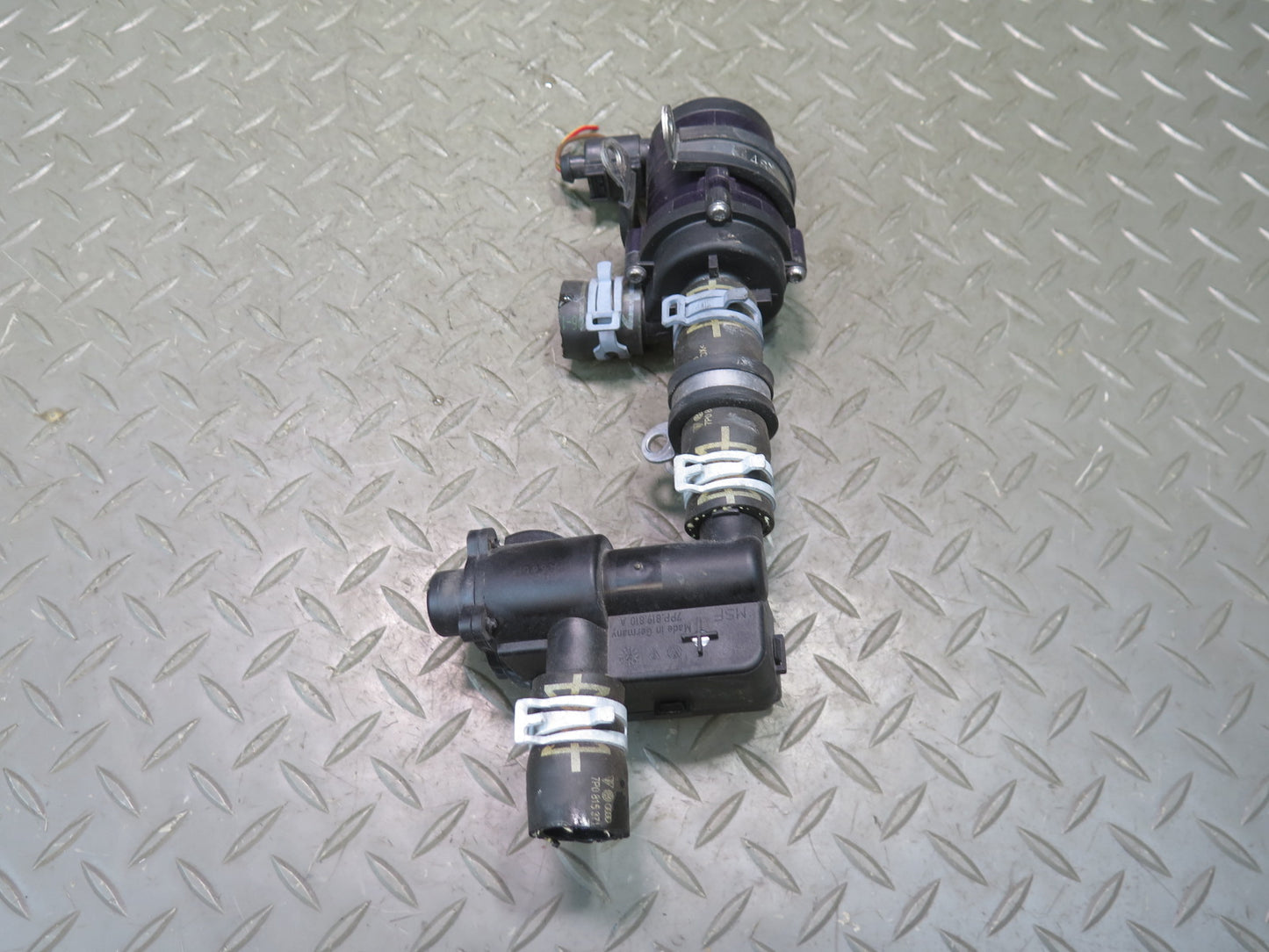 2011-2018 Porsche Cayenne 958 4.8L Hvac Heater Water Control Auxiliary Valve Set