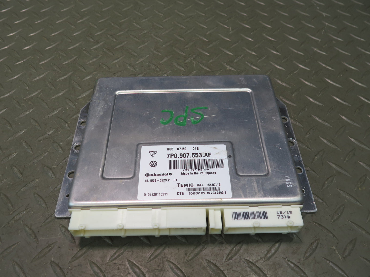2015-2018 Porsche Cayenne 958.2 Air Suspension Control Module Unit 7P0907553AF